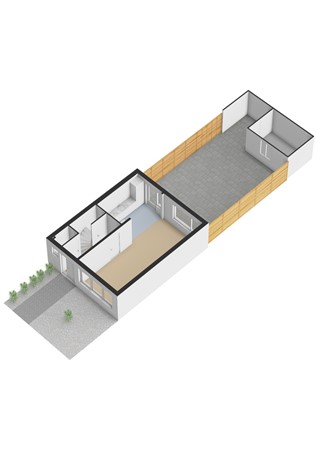 Floorplan - Lingestraat 9, 4157 GD Enspijk